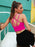 3 Pack Women's Sports Bra Padded Crisscross Activewear