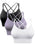 3 Pack Women's Sports Bra Padded Crisscross Activewear