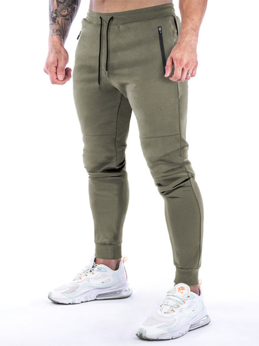 Men's fitness sports back pants