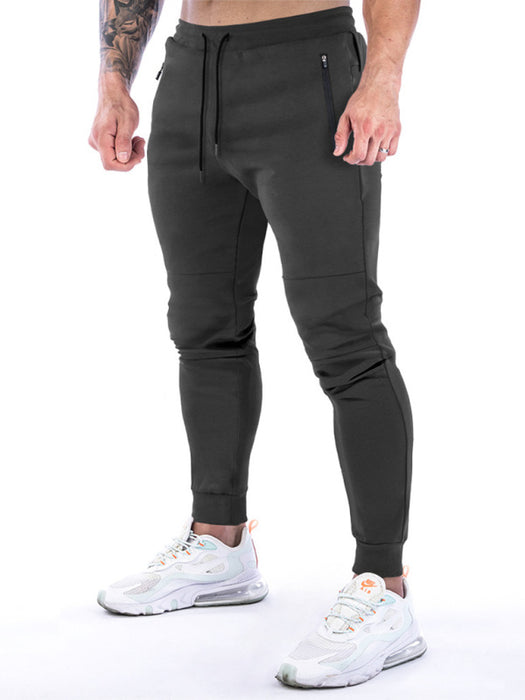 Men's fitness sports back pants