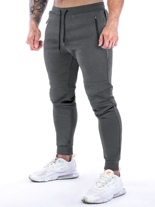 Men's fitness sports back pants