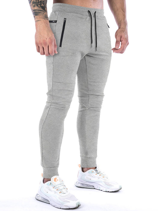 Men's fitness sports back pants