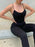 Women's Fashion Solid Color Yoga Sports Jumpsuit