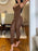 Women's Fashion Solid Color Yoga Sports Jumpsuit