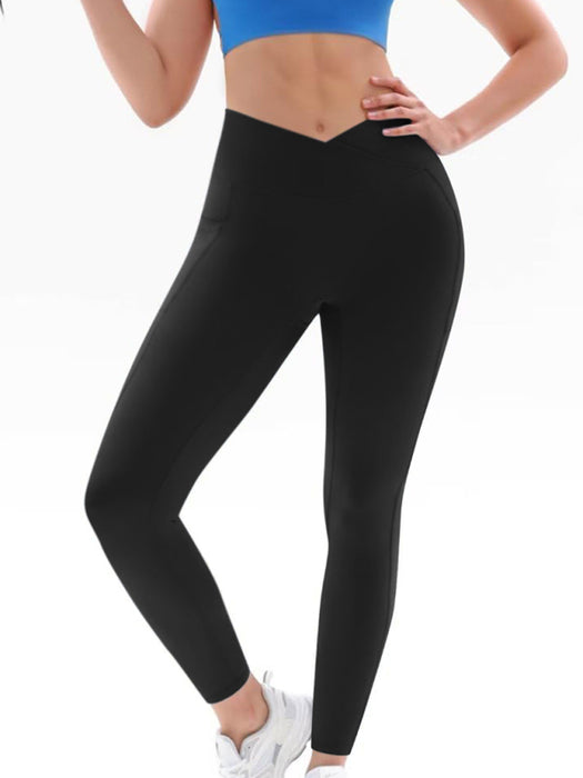 Women's High Waist Hip Pocket Yoga Pants