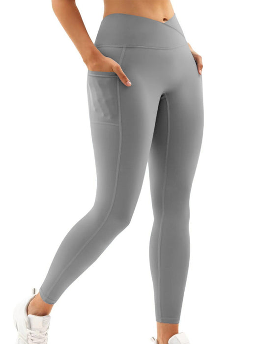 Women's High Waist Hip Pocket Yoga Pants