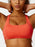 Drawstring wear yoga bra