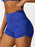 Drawstring yoga wear breathable shorts