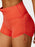 Drawstring yoga wear breathable shorts