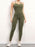 Women's backless yoga fitness jumpsuit