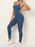 Women's backless yoga fitness jumpsuit