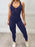 Women's backless yoga fitness jumpsuit