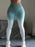 High waist gradient yoga pants