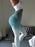 High waist gradient yoga pants